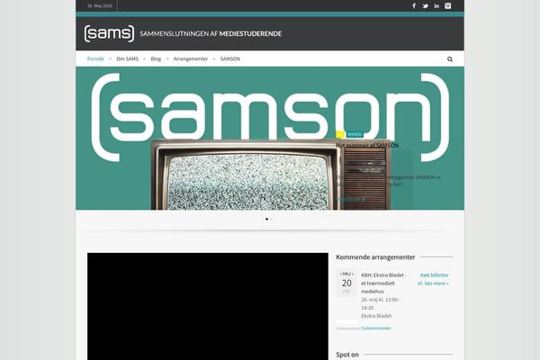 Supreme theme site design template sample