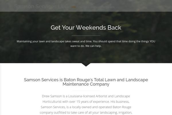 samsonservices.biz site used Blaszok eCommerce Theme