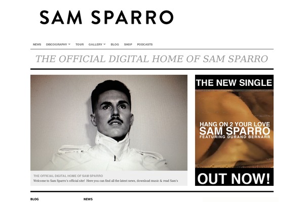 samsparro.com site used Structure Free