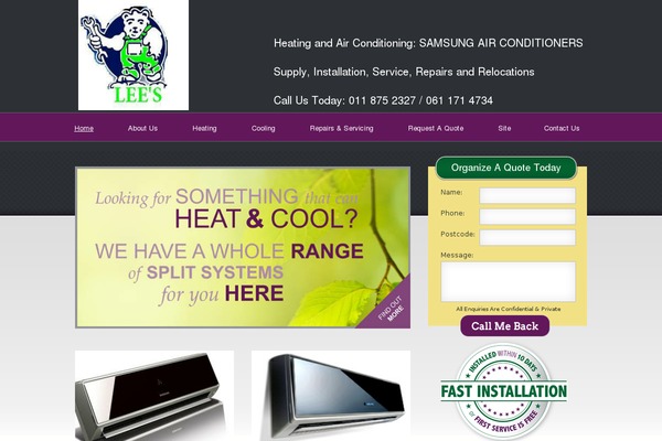 Plum theme site design template sample