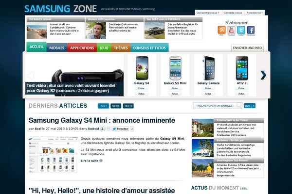 Site using Dynamic Content Gallery plugin