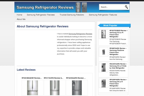 Simplereviews theme site design template sample