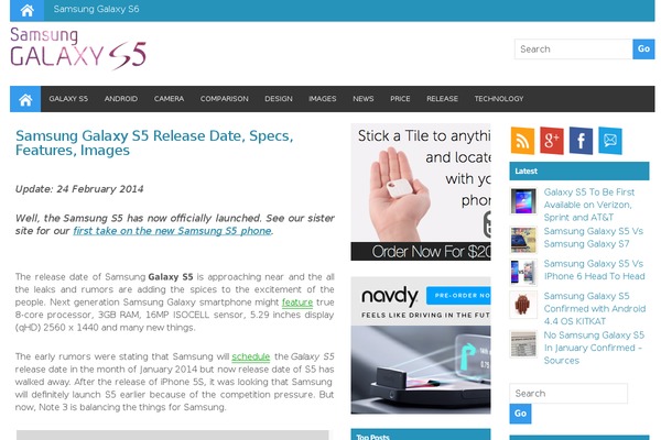 samsungs5now.com site used Wrock Metro