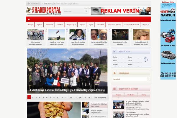 samsunhaberportal.com site used HaberMatik V3