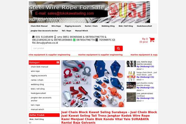 WP-Grosir theme site design template sample