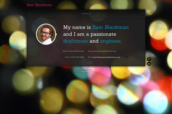 Veecard theme site design template sample