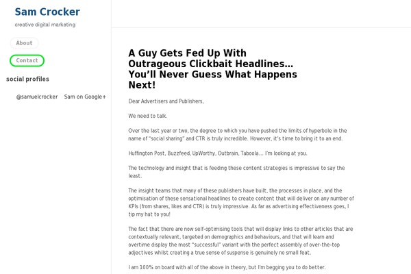 Svbtle theme site design template sample