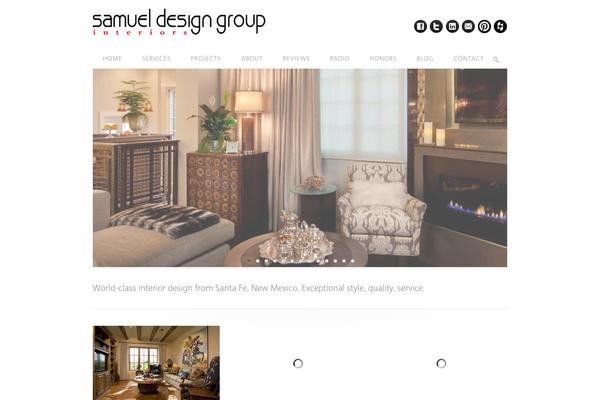 Elegance theme site design template sample
