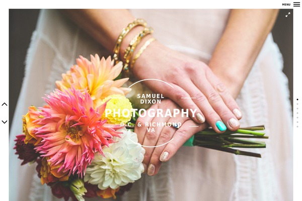 BORDER theme site design template sample