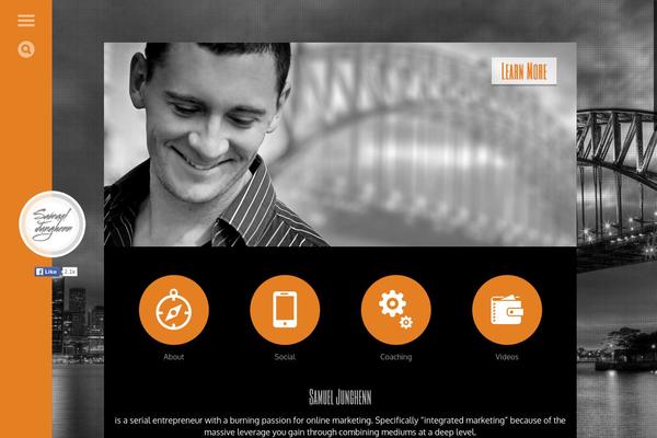 samueljunghenn.com site used Fuerza