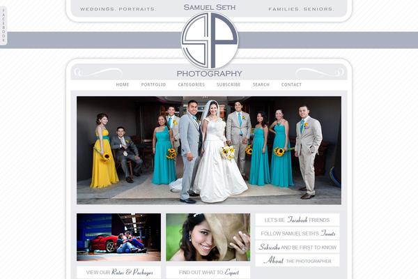 Prophoto4 theme site design template sample