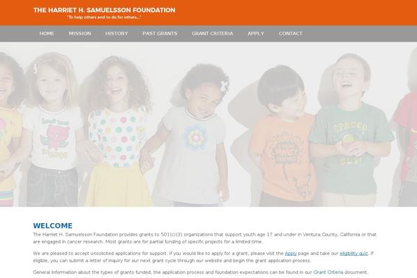 Help theme site design template sample