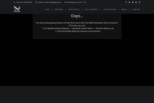 Site using Wp-back-button plugin