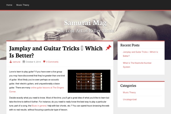 News Way theme site design template sample