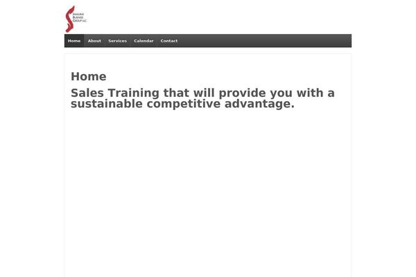Responsive theme site design template sample