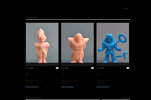 Equilibrium theme site design template sample