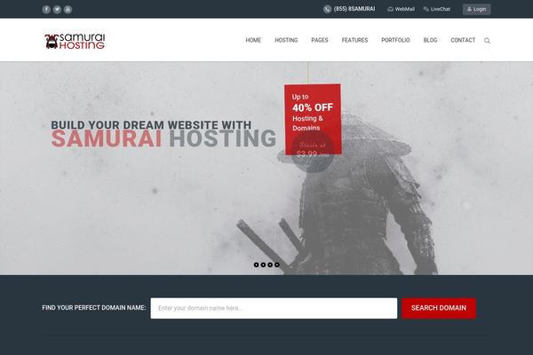 Arkahost theme site design template sample