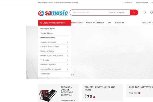 samusic.com.br site used Electro