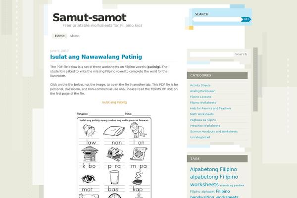 Site using Print-my-blog plugin