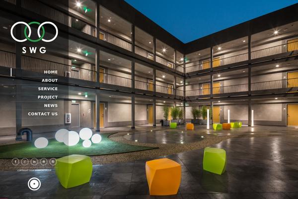 PhotoReactive theme site design template sample