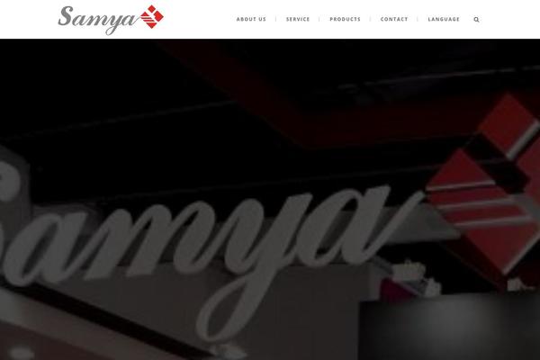 Hazel theme site design template sample
