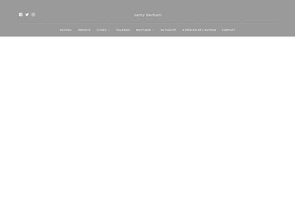 samyberkani.com site used Photography