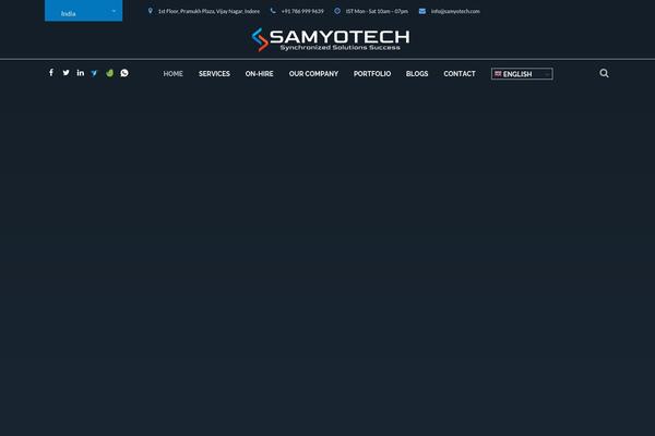 samyotech.com site used Adamas