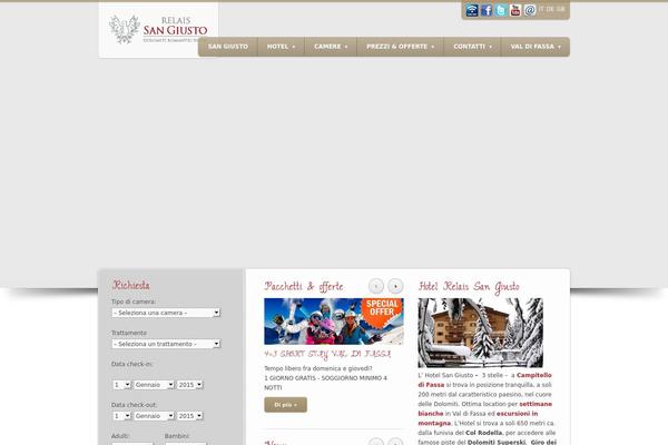 The Place theme site design template sample