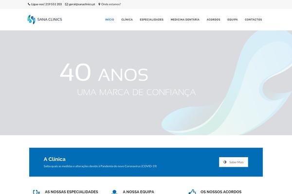 Apicona-child theme site design template sample