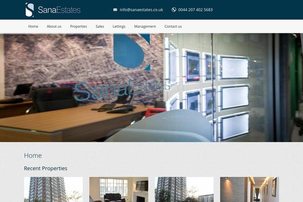 Realia theme site design template sample