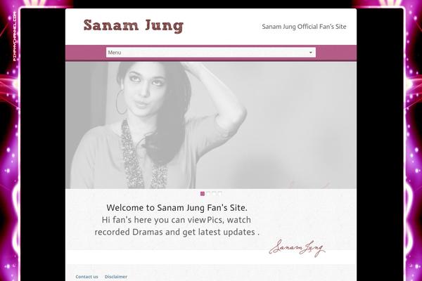 Site using BNS Add Widget plugin