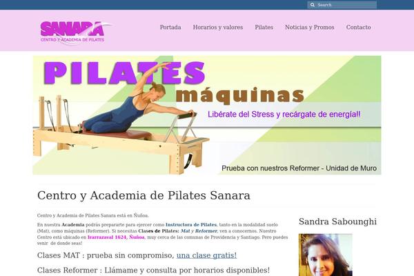 sanara.cl site used Virtue