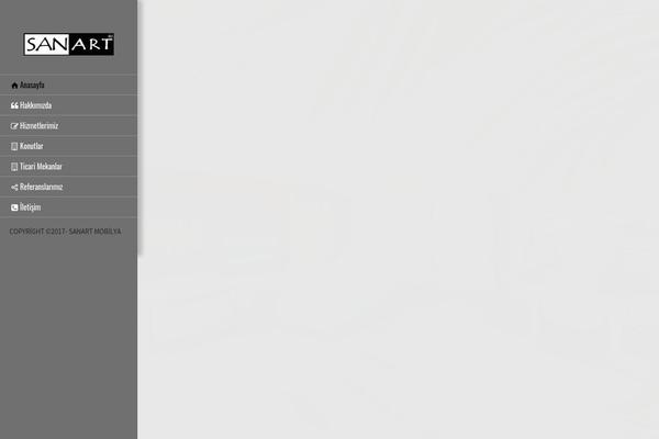 sanartmobilya.com site used Logoleft