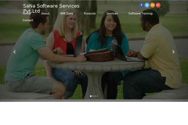 Site using Vertical News Scroller plugin