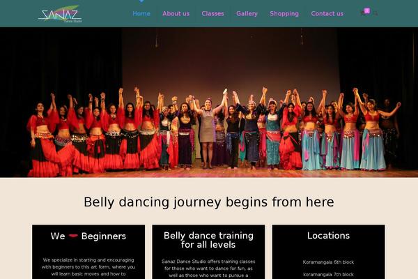 sanazdancestudio.com site used Sanaz
