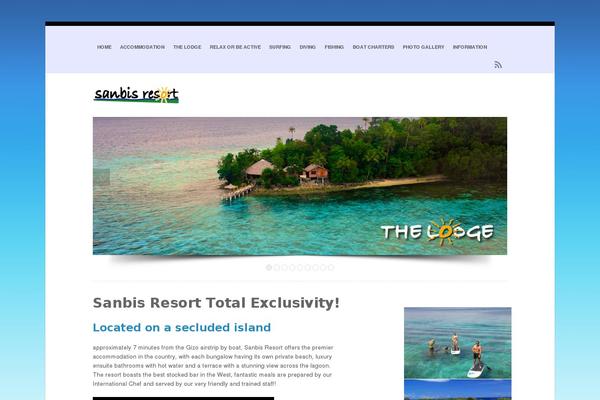 sanbisresort.com site used Wp Enlightened