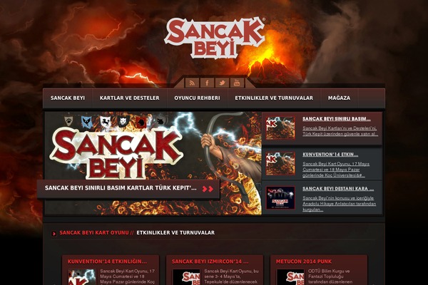 Orizon theme site design template sample