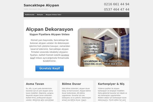 Site using iFeature Slider plugin