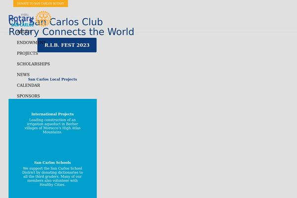 Zephyr theme site design template sample