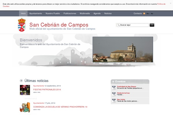 Site using Cartograf Cookie filter plugin