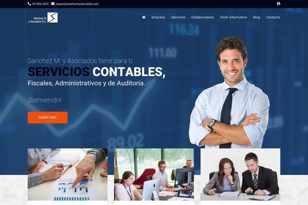 907 Child theme site design template sample
