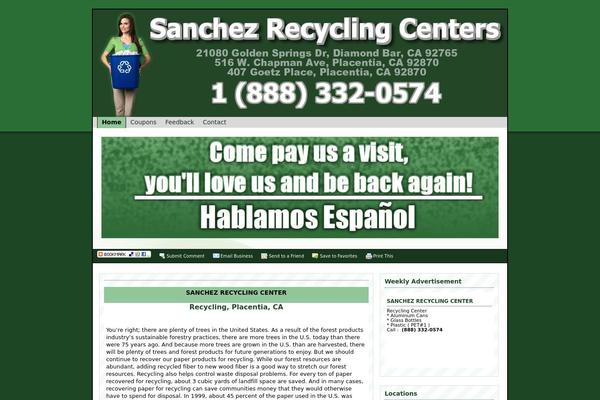 sanchezrecycling.com site used Psu3-multilocs