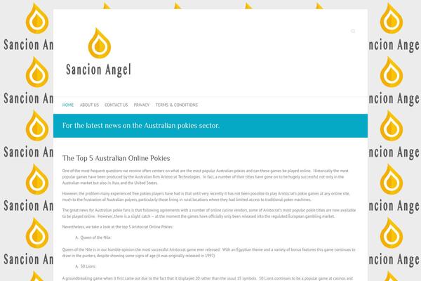 Attitude theme site design template sample