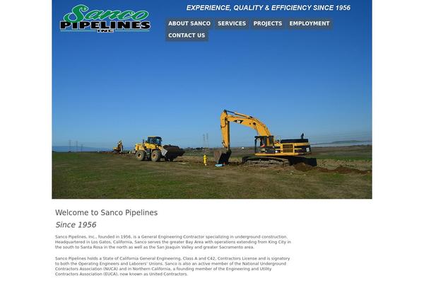 sancopipelines.com site used Inikosv14