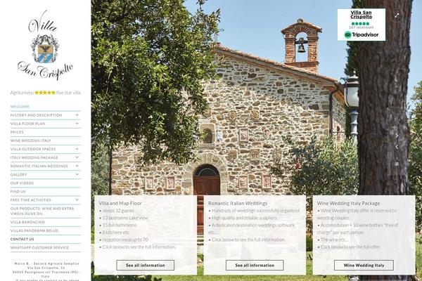 Kinetika theme site design template sample