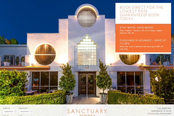 sanctuarysobe.com site used Sanctuary