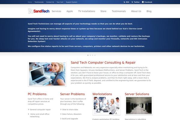 Sterling theme site design template sample