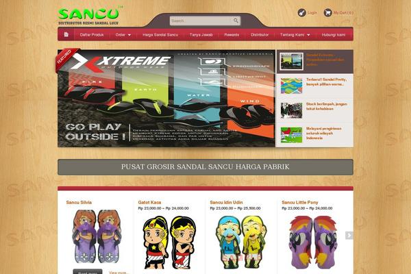 Bellissima theme site design template sample