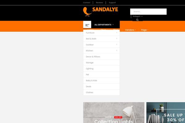 Davici theme site design template sample