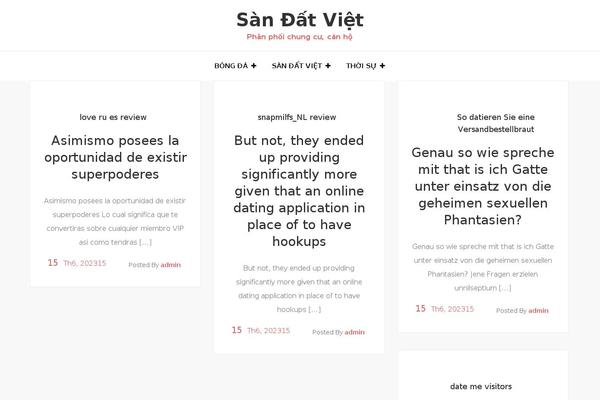 sandatviet.vn site used Zago